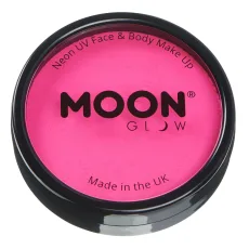 Neon UV Pro Face Paint Cake Pots, Intense Pink Neon UV Pro Face Paint Cake Pots, Intense Pink
