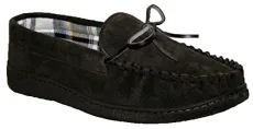 NEW MENS GENTS REAL SUEDE MOCCASIN SAND SLIPPERS SAND - BROWN OR NAVY SIZE UK 6 7 8 9 10 11 12 (10 UK, Brown) NEW MENS GENTS REAL SUEDE MOCCASIN SAND SLIPPERS SAND - BROWN OR NAVY SIZE UK 6 7 8 9 10 11 12 (10 UK, Brown)