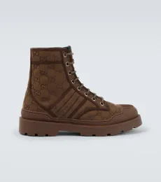 New Sherlin GG canvas ankle boots New Sherlin GG canvas ankle boots