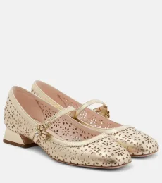 New TrÃs Vivier 25 leather Mary Jane pumps New TrÃs Vivier 25 leather Mary Jane pumps