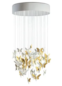 Niagara Chandelier 080m gold (CE/UK) Golden