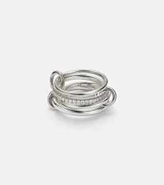 Nimbus sterling silver ring with diamonds Nimbus sterling silver ring with diamonds