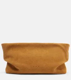 Nina Small suede clutch Nina Small suede clutch