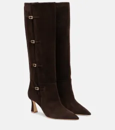 Nolan 70 suede knee-high boots Nolan 70 suede knee-high boots