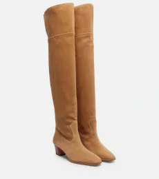 Nomad 50 suede over-the-knee boots