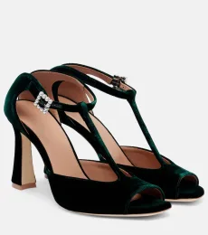 Nomi 90 velvet sandals Nomi 90 velvet sandals
