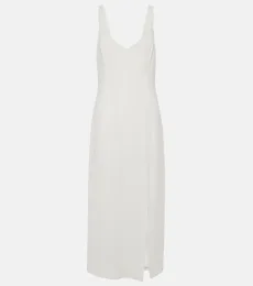Novia - vestido midi Eli de crepé Novia - vestido midi Eli de crepé