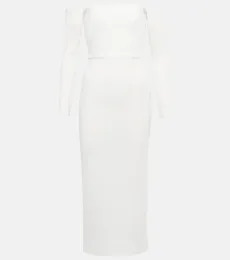 Novia - vestido midi Tate de crepé Novia - vestido midi Tate de crepé