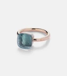 Nudo 18kt gold ring with topaz Nudo 18kt gold ring with topaz