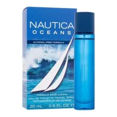 Oceans Eau De Toilette for Men - Clean, Refined Scent - Fougere, Aquatic Notes of Amberwood, Bergamot, and Sea Salt Accord - Ideal for Night Wear - 0.67 Fl Oz