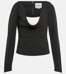 Off-shoulder cady top Off-shoulder cady top