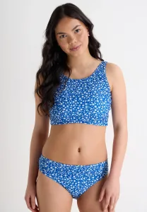 Older Girls Blue Ditsy Print Bikini