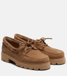 Olonne suede boat shoes Olonne suede boat shoes