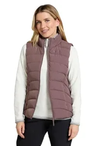 Opal Womens Padded Gilet - Lightweight Ladies Body Warmer, Water Resistant Sleeveless Jacket with Fr