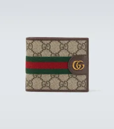 Ophidia GG Canvas bifold wallet Ophidia GG Canvas bifold wallet