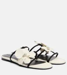 Orchid leather sandals Orchid leather sandals