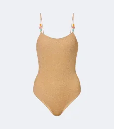 Oséree Lumière beaded swimsuit Oséree Lumière beaded swimsuit