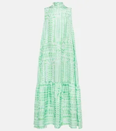 Oslo silk twill maxi dress Oslo silk twill maxi dress