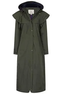 Outback Womens Full Length Waterproof Raincoat (Fern, 14)