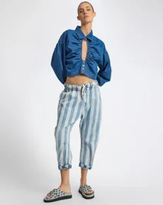 Outcasts Low Waist Drop Crotch Harem Denim Jeans Denim Jeans - Outcasts Beach Club Stripe Size 25 One Teaspoon Outcasts Low Waist Drop Crotch Harem Denim Jeans Denim Jeans - Outcasts Beach Club Stripe Size 25 One Teaspoon