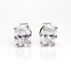 Oval Cut Studs Oval Cut Studs