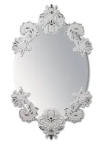 Oval mirror (black) Black