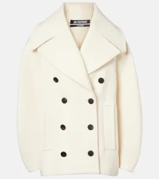 Ovalo virgin wool peacoat