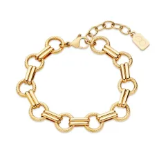 Over Over 14k Gold Plated Chunky Chain Bracelet - Gold Over Over 14k Gold Plated Chunky Chain Bracelet - Gold