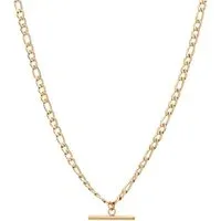 Over Over Gold T-Bar Chain Necklace - 45cm Over Over Gold T-Bar Chain Necklace - 45cm