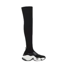 Over the Knee Boots Womens Black 8 (41)