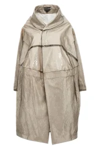 Oversize Texture Trench Coat Size