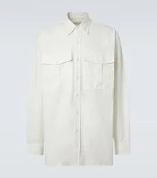 Oversized cotton twill shirt Oversized cotton twill shirt