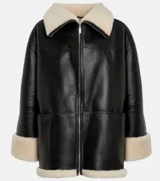 Oversized shearling jacket Oversized shearling jacket