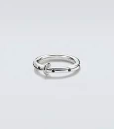 Ovio sterling silver ring with diamonds Ovio sterling silver ring with diamonds