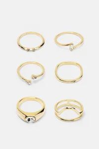 Pack Of 6 Slim Rings Pack Of 6 Slim Rings