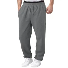 Padded Leather Trousers Men's Jogging Bottoms Men's Jogging Bottoms with Fleece Lining Wide Straight Leg Trousers Jogging Bottoms Jogger Pants Workout High Waist Yoga Pants with Pockets Jeans Stretch,