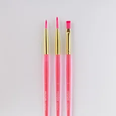 Paintbrushes, Face Paint Brushes (Pink)