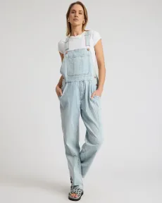 Painters Classic Long Length Denim Overalls - Summer Stripe Size XS Painters Classic Long Length Denim Overalls - Summer Stripe Size XS
