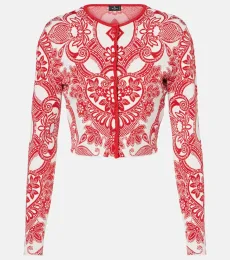 Paisley cropped cardigan Paisley cropped cardigan