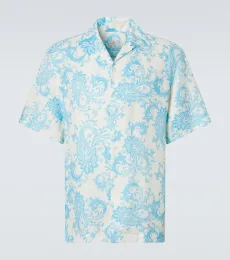 Paisley linen shirt
