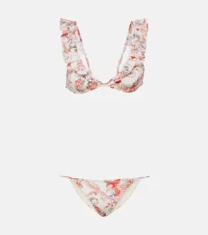 Paisley ruffled bikini Paisley ruffled bikini