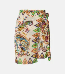 Paisley sheer beach cover-up Paisley sheer beach cover-up