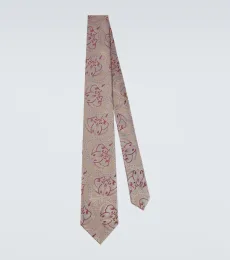 Paisley silk jacquard tie Paisley silk jacquard tie