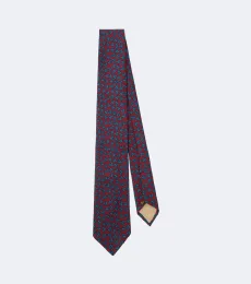 Paisley silk tie