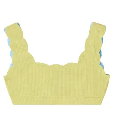 Palm Springs reversible scalloped bikini top Palm Springs reversible scalloped bikini top