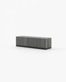 PAM Media Unit Grey Eucalyptus Veneer Matte
