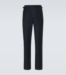 Pantalon ajusté en laine Pantalon ajusté en laine