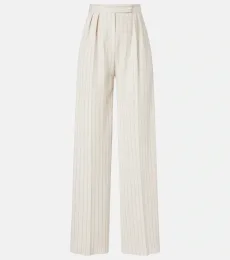 Pantalon ample Osso rayé en coton Pantalon ample Osso rayé en coton