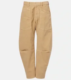 Pantalon barrel Shon en velours côtelé Pantalon barrel Shon en velours côtelé