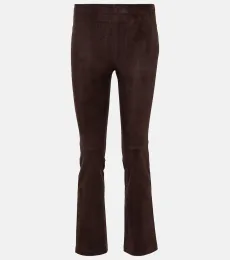 Pantalon bootcut JP Twenty en daim Pantalon bootcut JP Twenty en daim